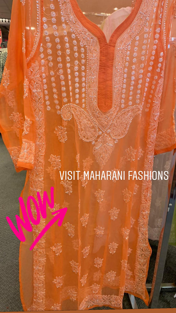 Lakhnavi kurtas – The Maharani Fashions